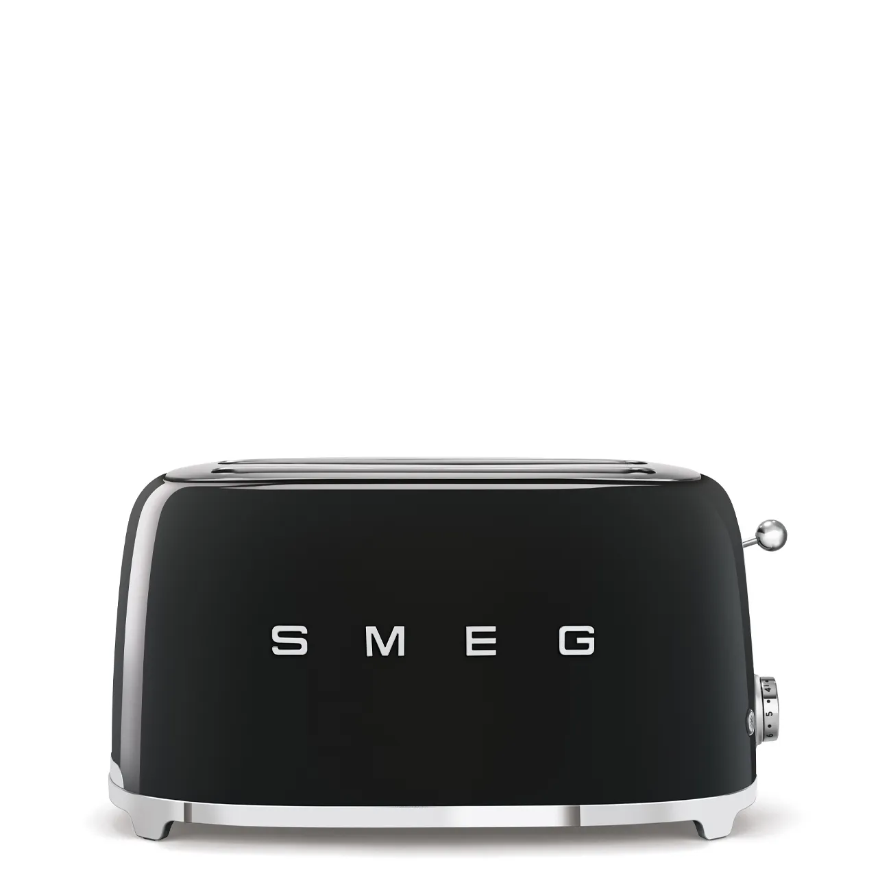 SMEG 50's Style TSF02BLEU -leivänpaahdin, 4 viipaleita, musta