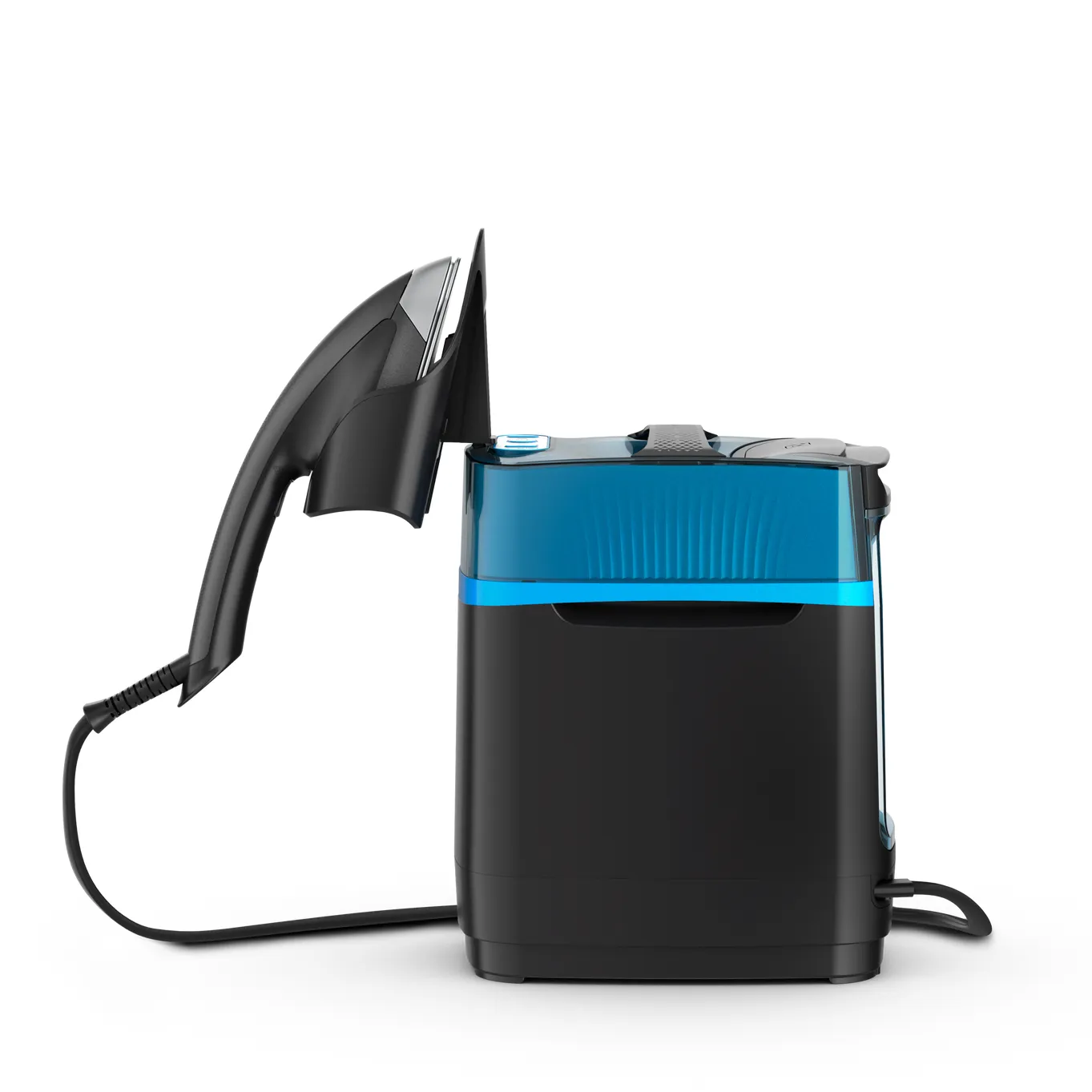 Tefal Cube UT2020 -vaatehöyrystin, 2170 W, 1,1 l, musta/sininen