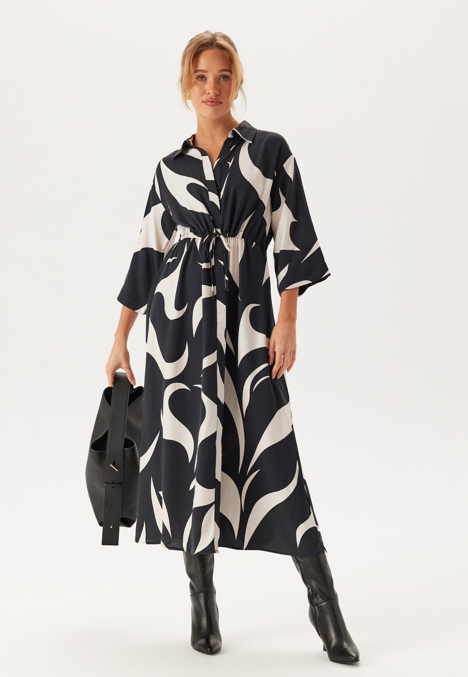 Objdemia Lo 3/4 LONG SHIRT DRE