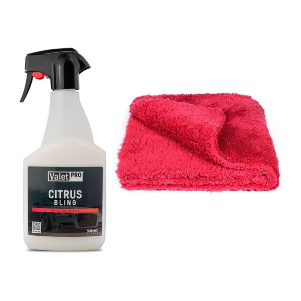 Quick Detailer VALETPRO Citrus Bling, 500 ml, 500 ml + Kiillotusliina