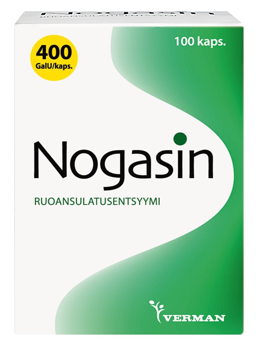 Nogasin 400 gaiu kaps 100 kpl