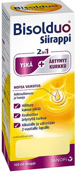 Bisolduo 100 ml siirappi