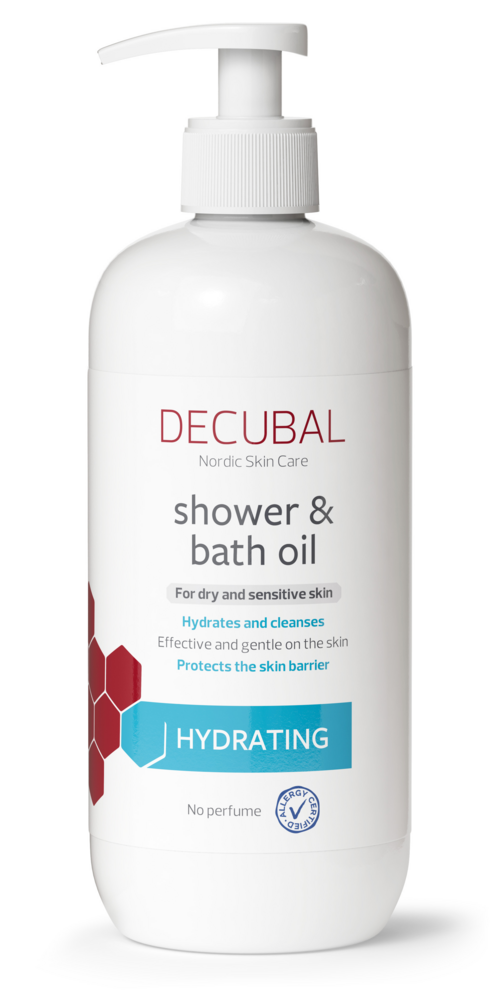 Decubal Hydrating Shower & Bath oil 500 ml