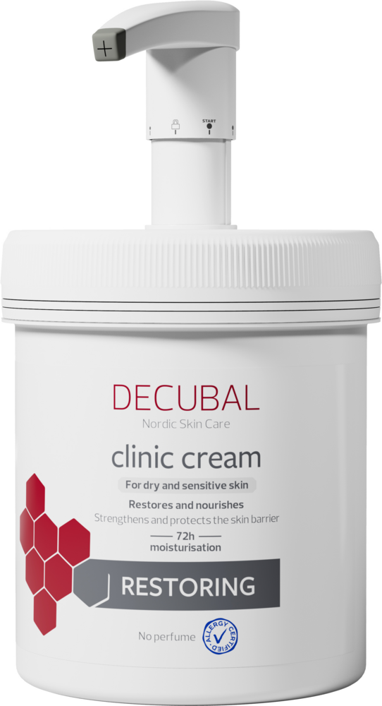 DECUBAL ORIGINAL CLINIC CREAM 1000 g emulsiovoide pumppu
