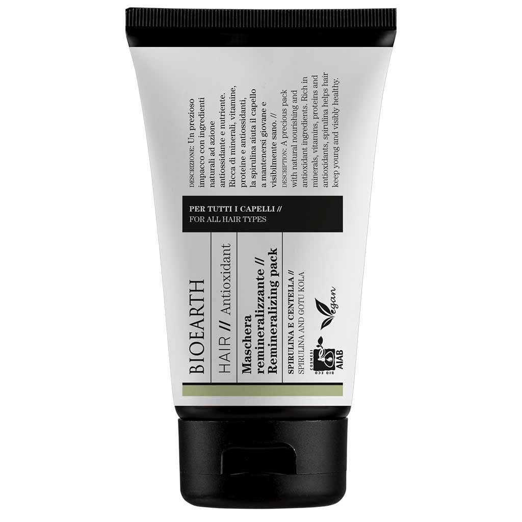 Bioearth Hair 2.0 Remineralizing Pack Tehohoito kaikille hiuslaaduille 150 ml