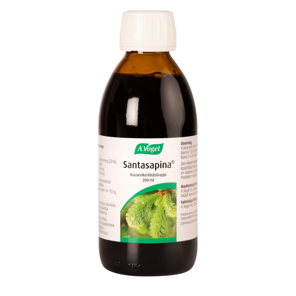 Santasapina kuusenkerkkäsiirappi 200 ml