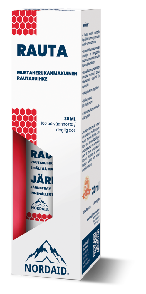 Nordaid rautasuihke 30 ml
