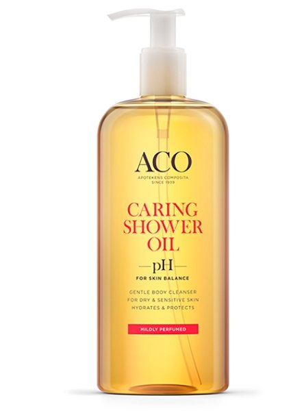 Aco Body Caring Shower Oil 400 ml hajustettu