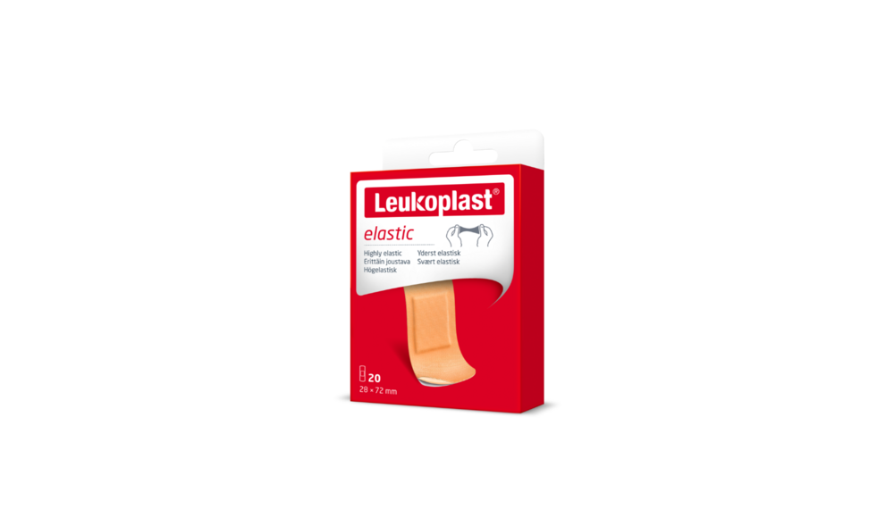 Leukoplast Elastic 2,8 x 7,2 cm 20 kpl