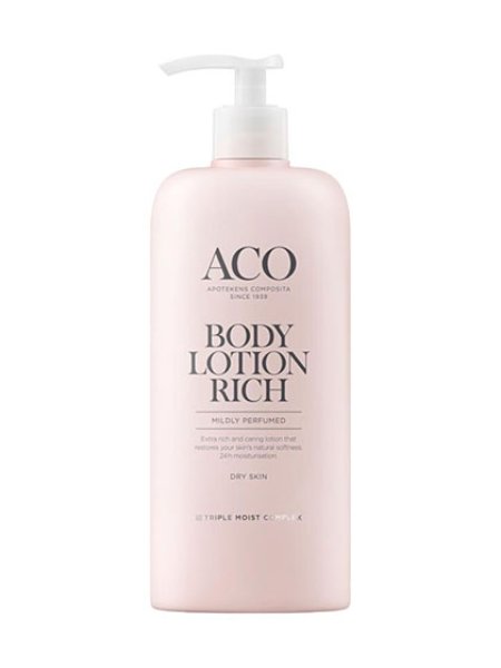 Aco Body Lotion Rich 400 ml hajustettu