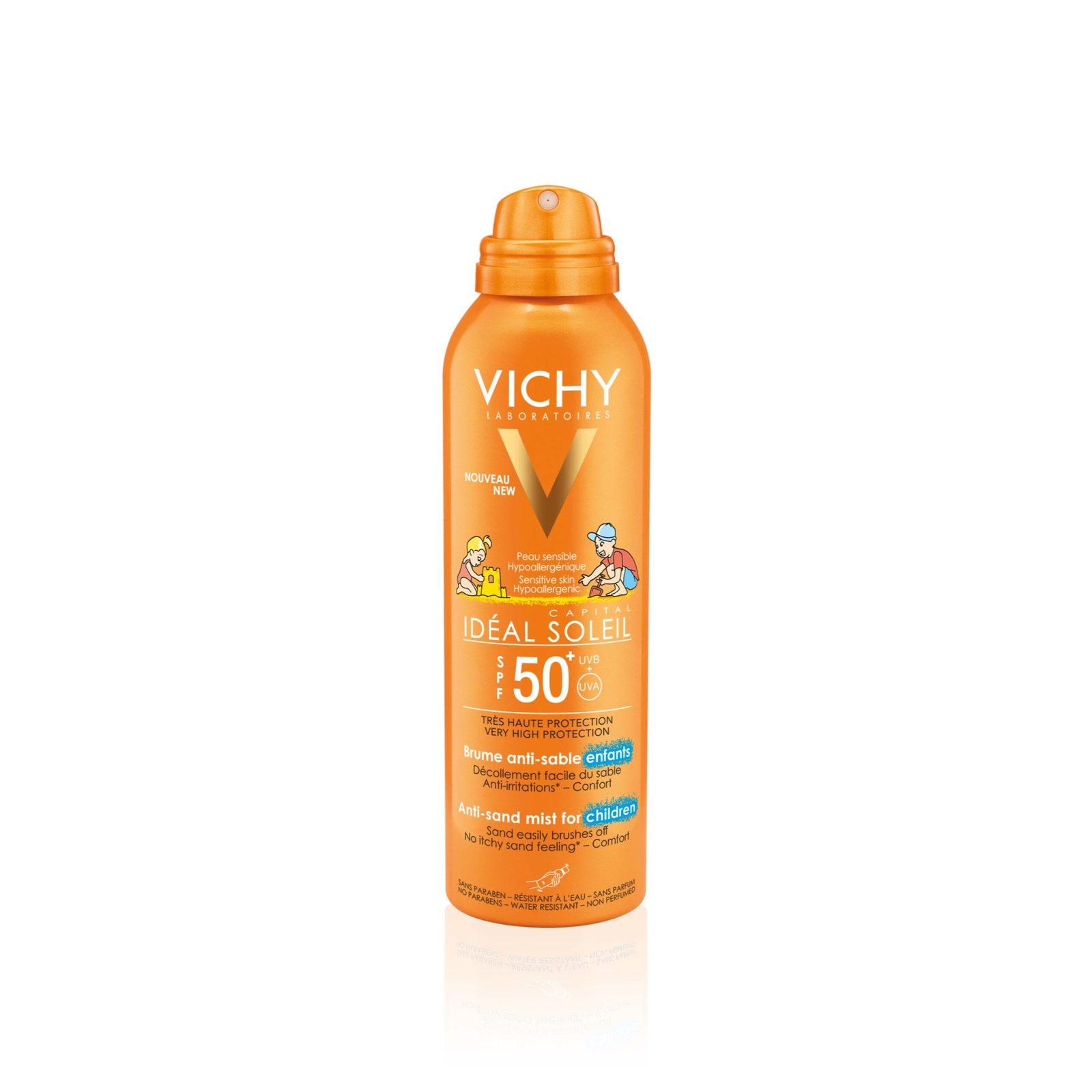 Vichy Capital Soleil Anti-Sand suihke lapset SPF50+ 200 ml