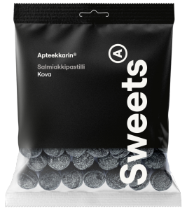 Apteekkarin salmiakkipastilli, 60 g