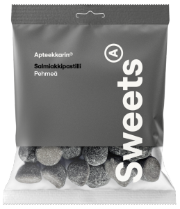 Apteekkarin pehmeä salmiakkipastilli 60 g