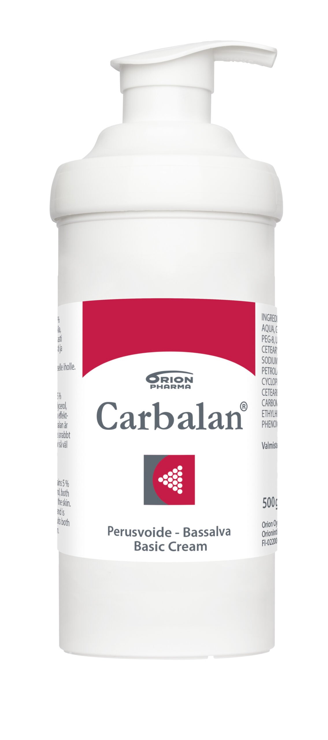 Carbalan 500 g emulsiovoide pumppu