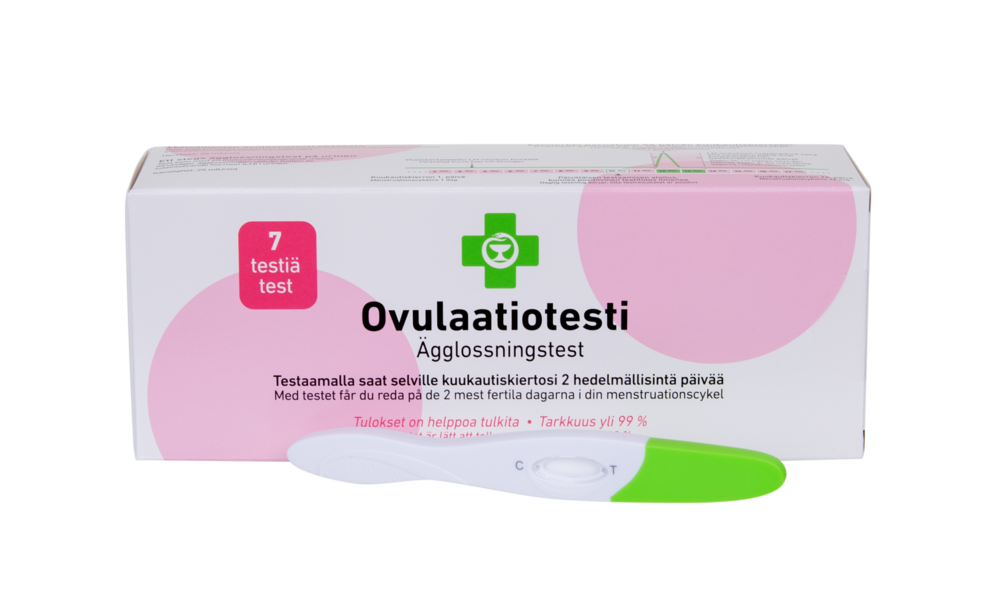 APTEEKKI Ovulaatiotesti 7 kpl/pakkaus