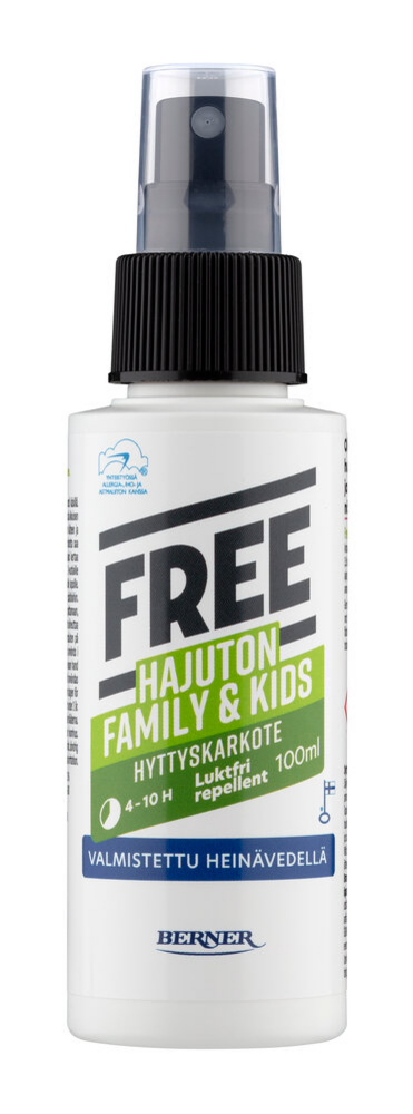 Free Hyttyskarkotesuihke Kids&Family 100 ml
