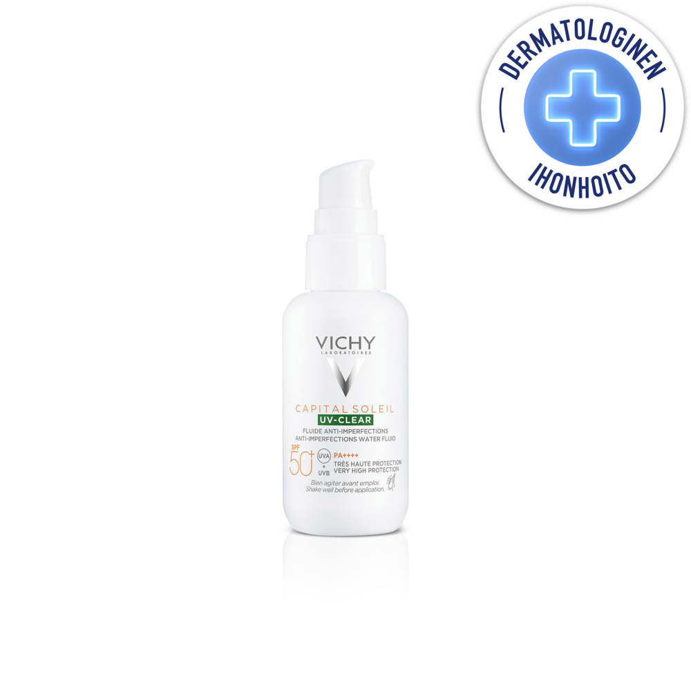 Vichy Capital Soleil UV-Clear aurinkosuojavoide SPF50+ 40 ml