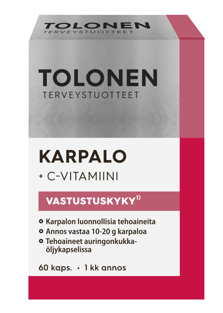 Tolonen karpalo + c 60 kaps