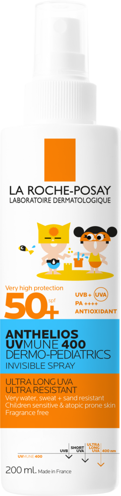 LRP Anthelios UVMUNE 400 lasten aurinkosuojasuihke SPF50+ 200 ml