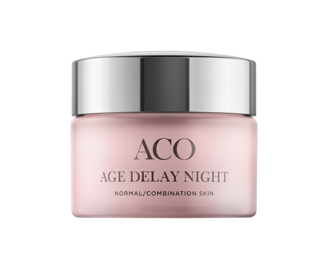 Aco Face Age Delay Night Cream Normal Skin 50ml hajustettu