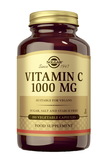 Solgar C-vitamiini 1000 mg, 100 kaps.