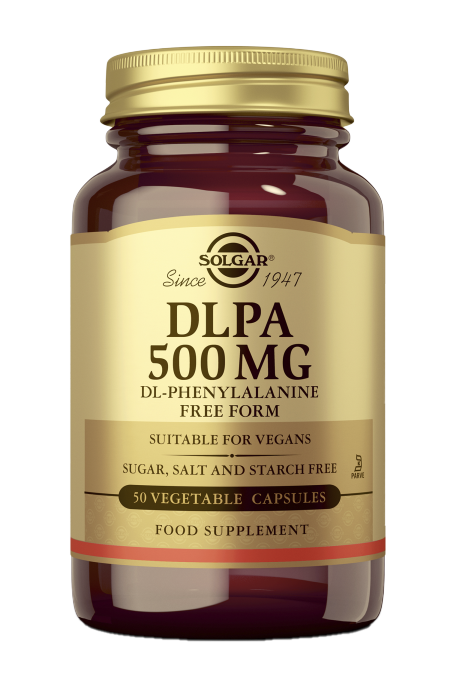 Solgar DL-Fenyylialaniini (DLPA) 500 mg, 50 kaps.