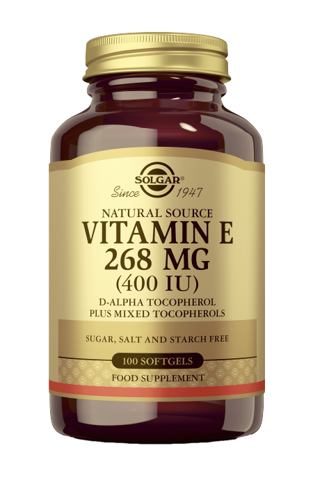 Solgar E-vitamiini 268 mg Mixed, 100 softg.