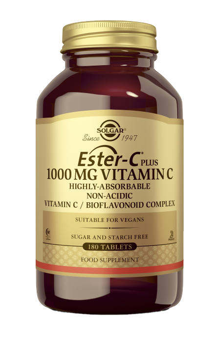 Solgar Ester-C® Plus 1000 mg, 180 tabl.