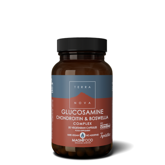 Terranova Glucosamine, Chondroitin & Boswellia Complex, 50 kaps.