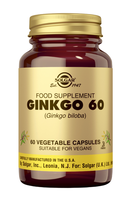 Solgar Ginkgo Biloba 60 kaps.
