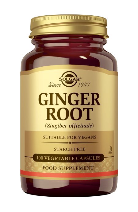 Solgar Inkivääri (Ginger Root) 520 mg, 100 kaps.