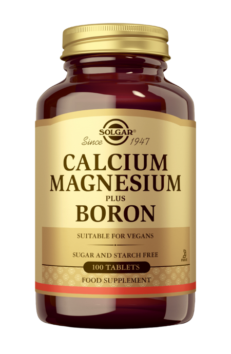 Solgar Kalsium-magnesium-boori, 100 tabl.