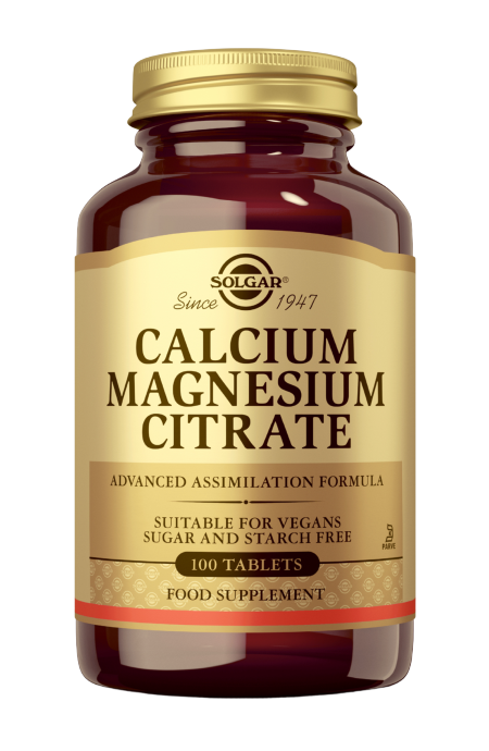 Solgar Kalsium-magnesiumsitraatti, 100 tabl.