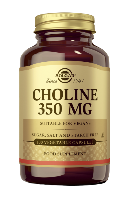 Solgar Koliini 350 mg, 100 kaps.