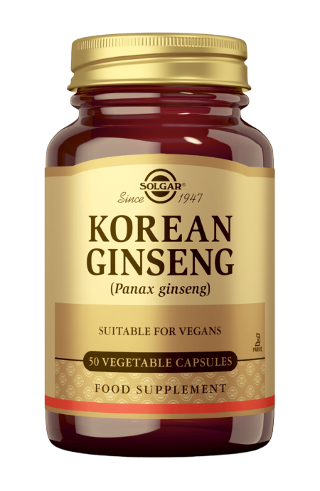 Solgar Korean Ginseng 520 mg, 50 kaps.