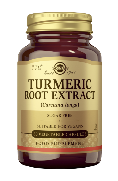 Solgar Kurkumiiniuute (Turmeric Root Extract), 60 kaps.