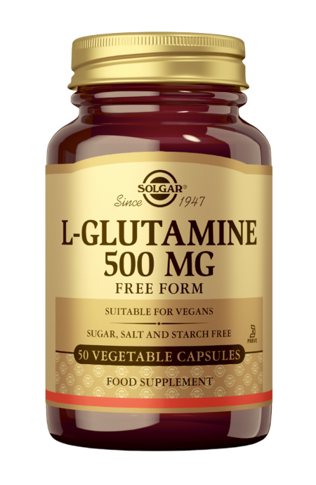 Solgar L-Glutamiini 500 mg, 50 kaps.
