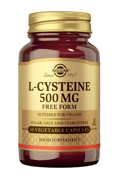 Solgar L-Kysteiini 500 mg, 30 kaps.