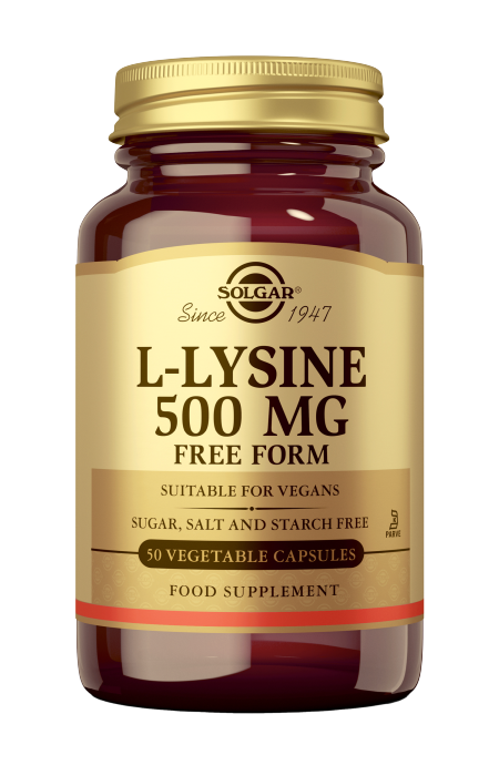 Solgar L-Lysiini 500 mg 50 kaps