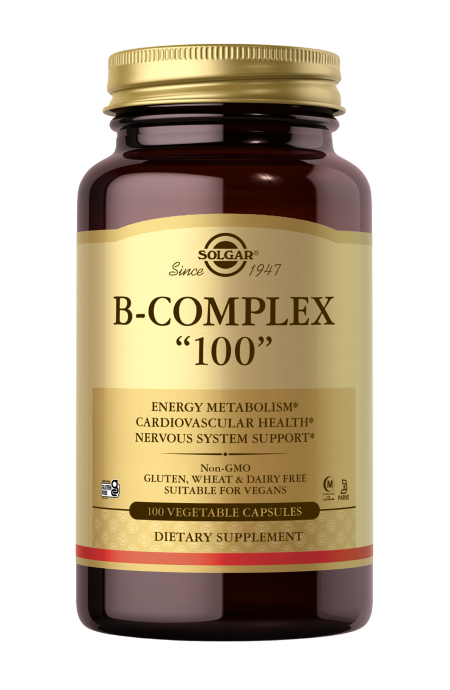 Solgar Vitamin B-Complex "100", 100 kaps.