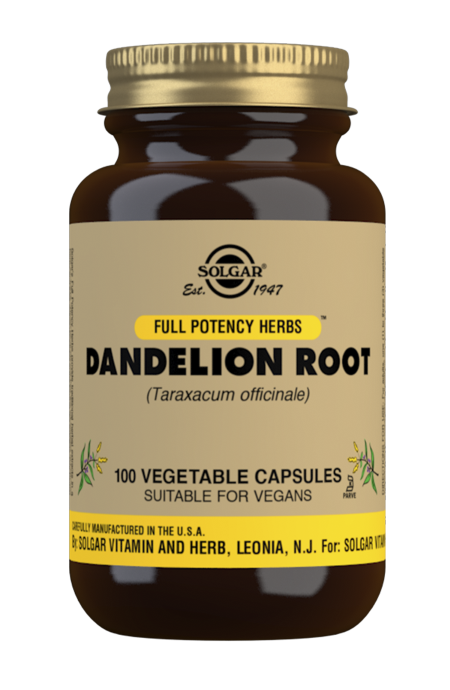 Solgar Voikukanjuuri (Dandelion) 520 mg, 100 kaps.