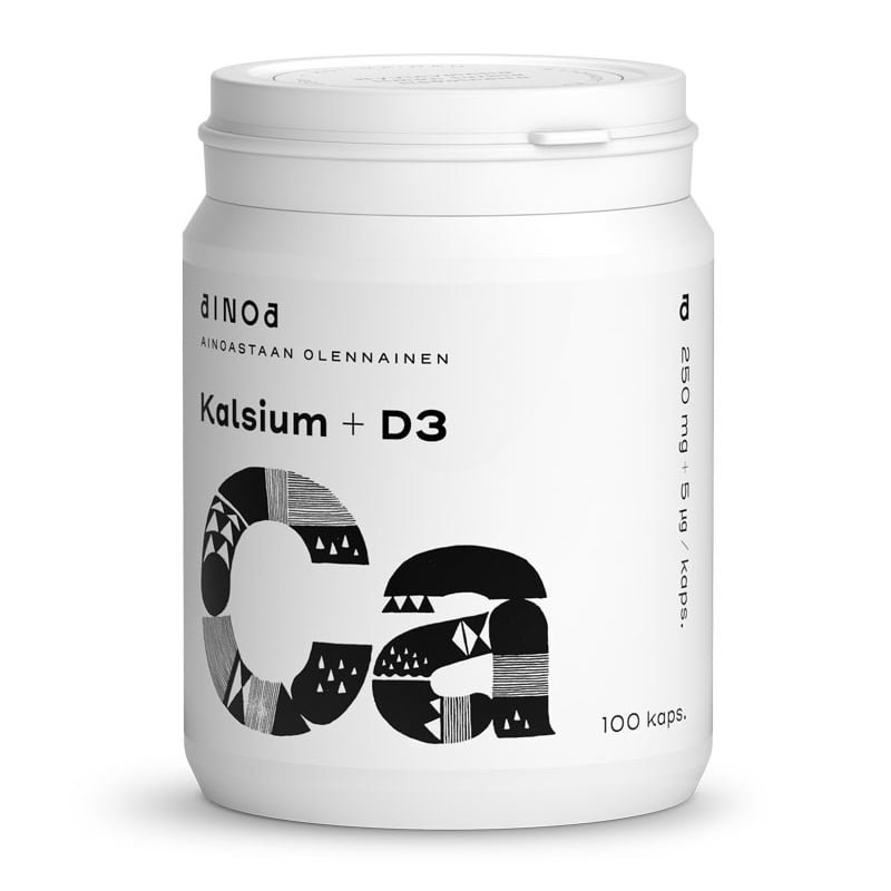 Ainoa Kalsium + D3 100 kaps