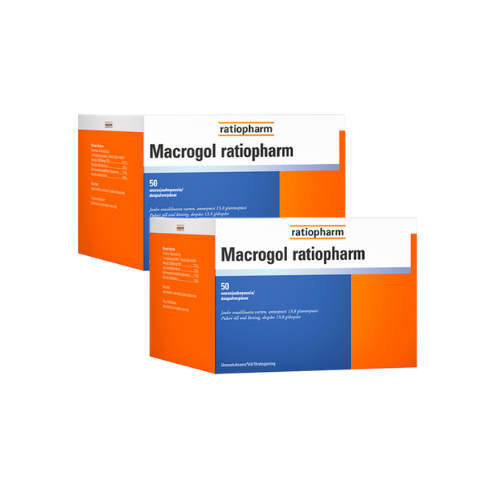 Macrogol Ratiopharm 2x50 annospussia säästöpakkaus
