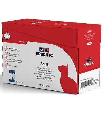 Specific FXW-P Adult kissalle 12X85 g