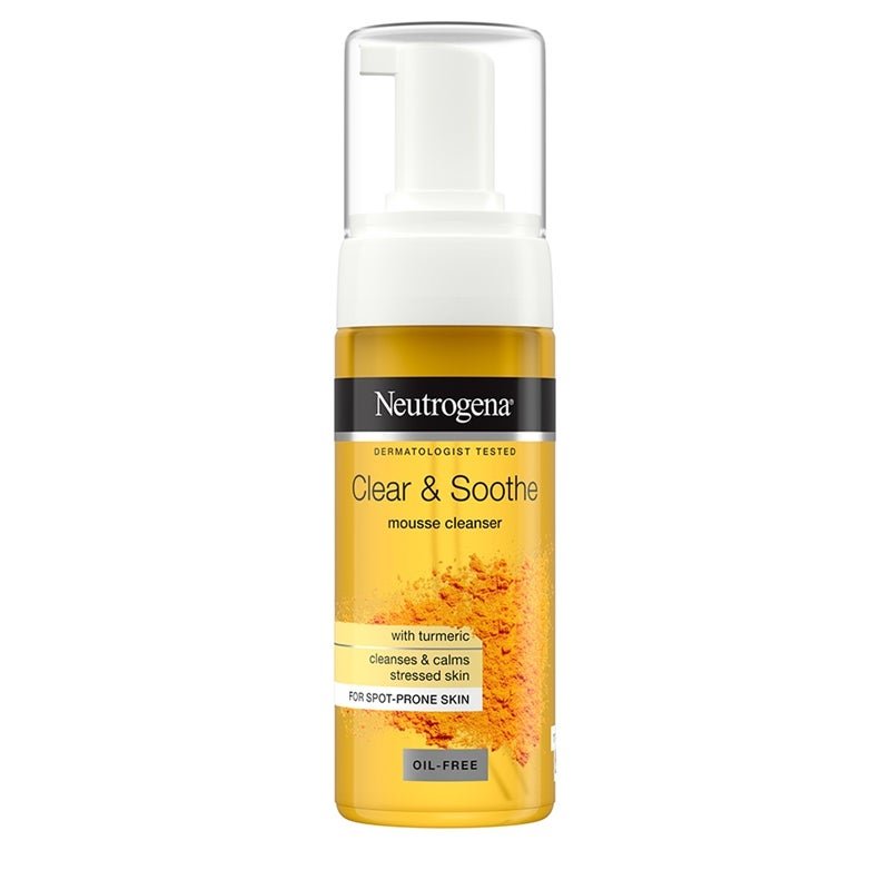 Neutrogena® Clear & Soothe Mousse Cleanser -puhdistusvaahto 150 ml