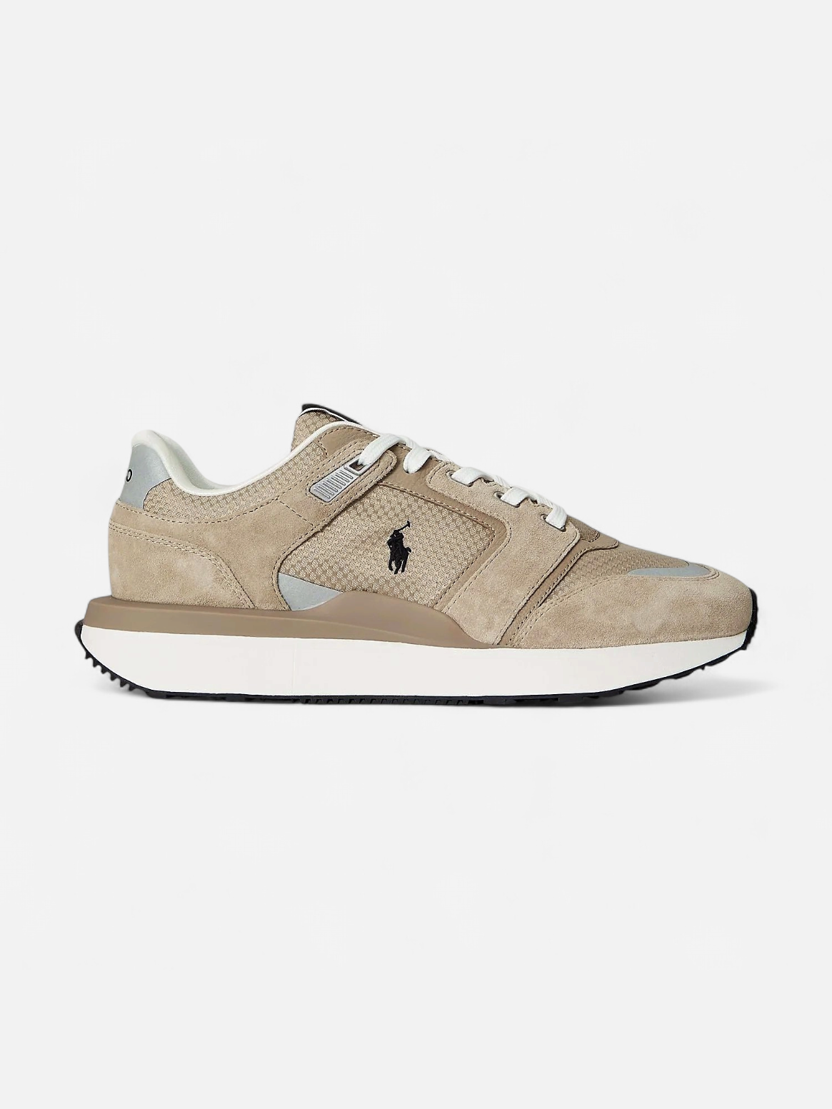 Polo Ralph Lauren miesten Lenkkarit Train 89 V2-Sneakers-Low Top Lace, Vaalea beige