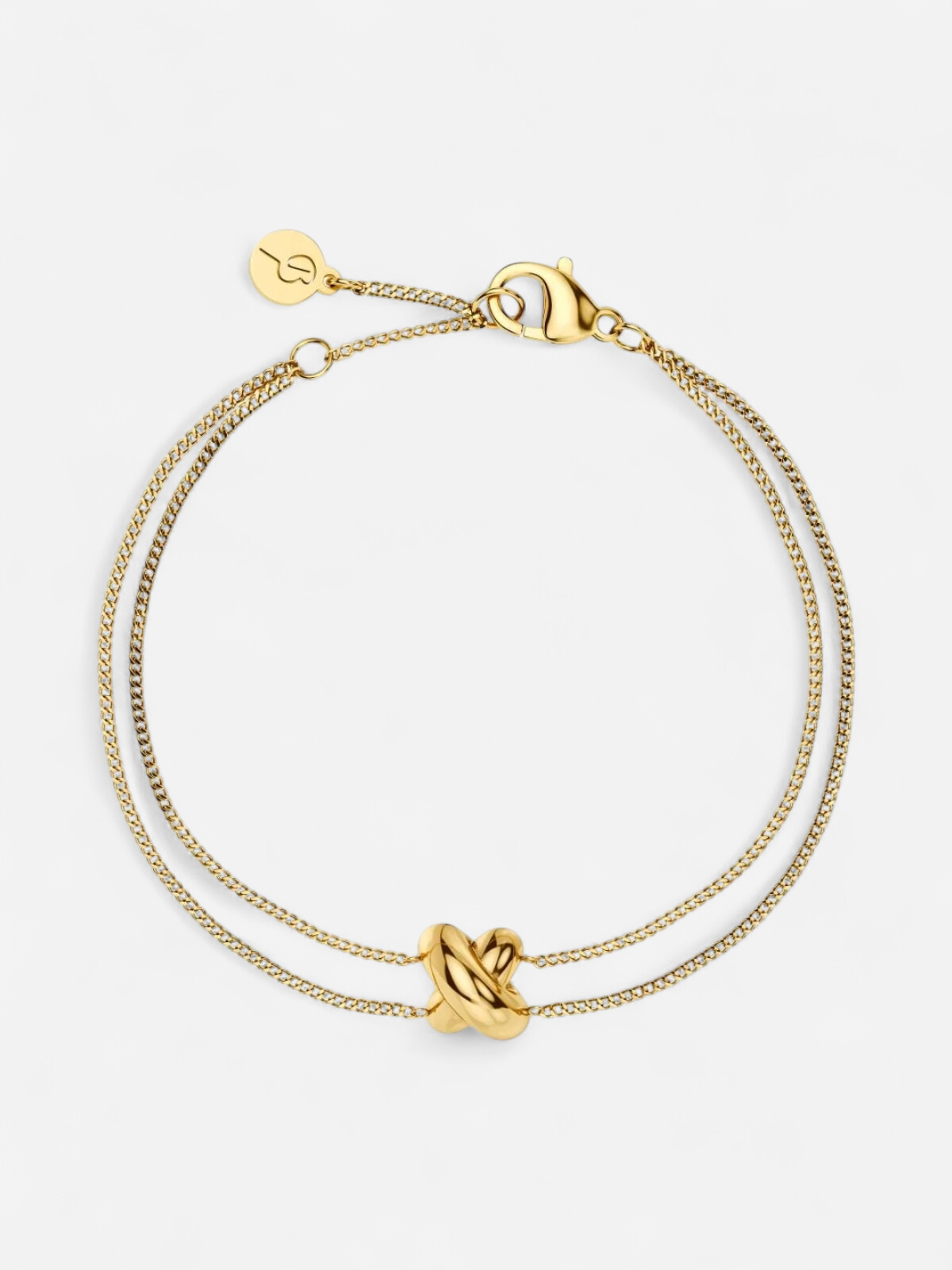 Edblad rannekoru Alexa Bracelet, Gold pleated
