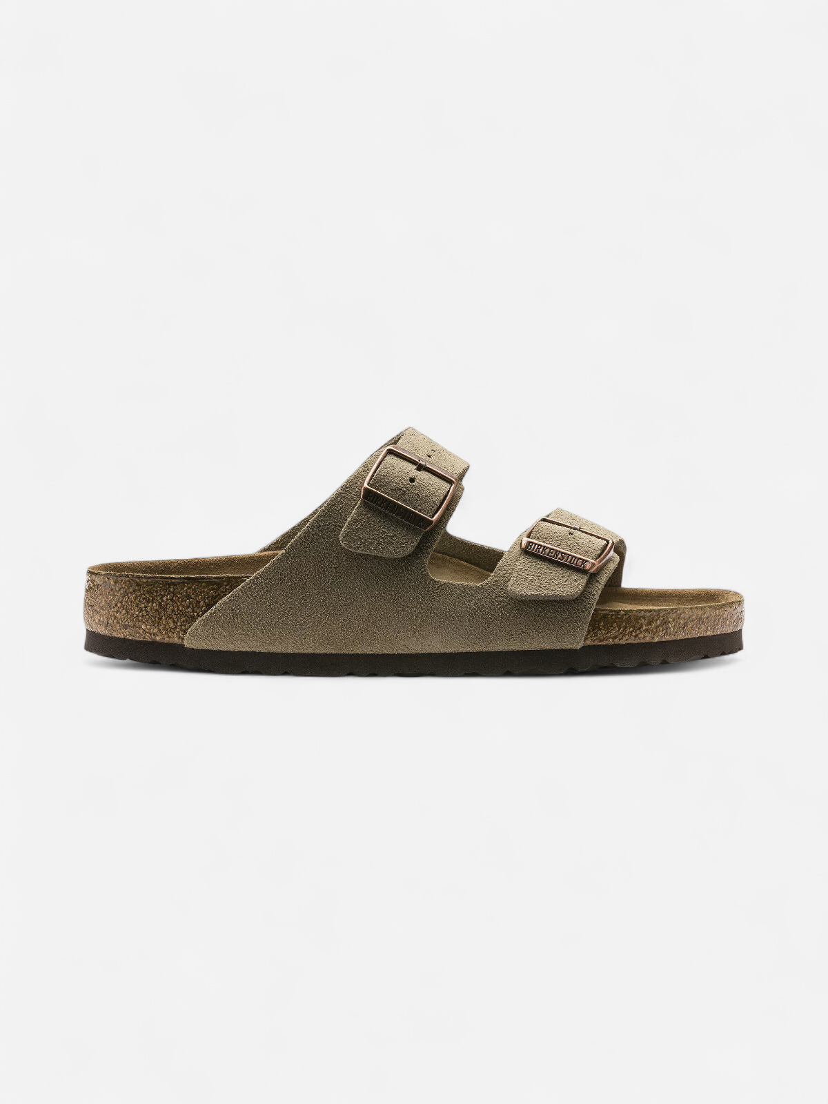 Birkenstock unisex sandaalit Arizona, harmaanruskea