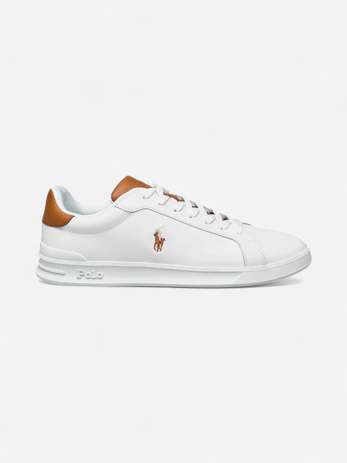 Polo Ralph Lauren miesten Tennarit Heritage Court II, valkoinen
