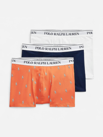 Polo Ralph Lauren miesten bokserit, CLASSIC TRUNK 3-PACK COTTON Ei Värikoodia